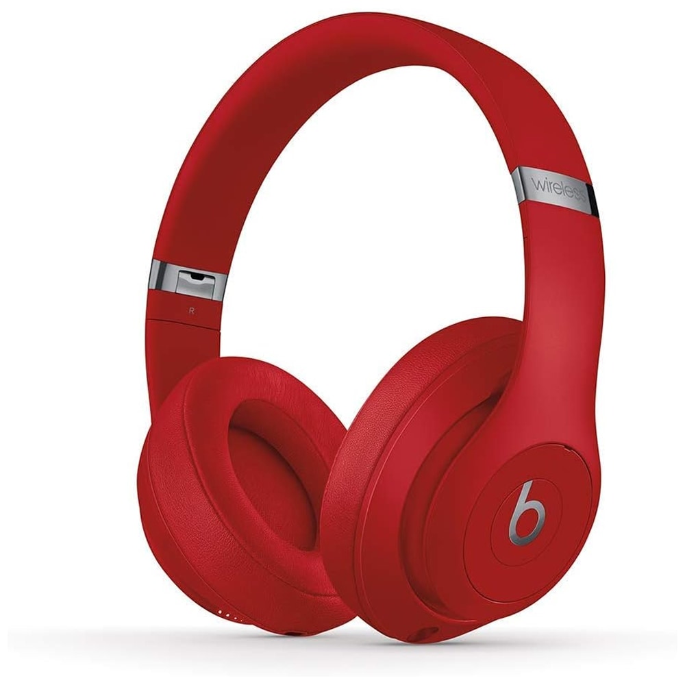 Beats Studio 3 trådløse Bluetooth-hodetelefoner med støyreduksjon - rød