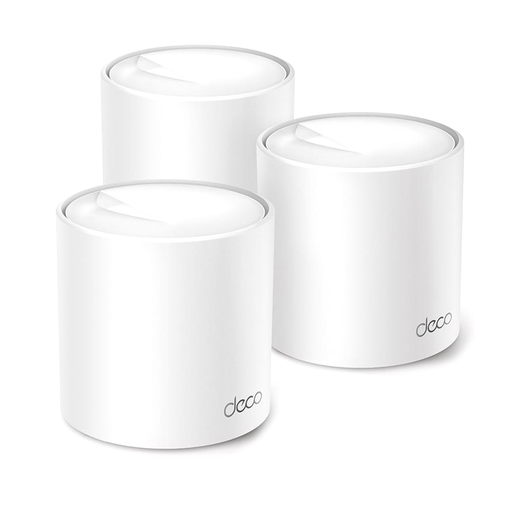 TP-Link Deco X50 Wi-Fi 6 Mesh System – 3-pakning for Full Hjemmedekning