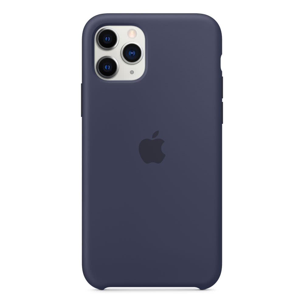 Apple Silikonskall for iPhone 11 Pro - Midnattsblå