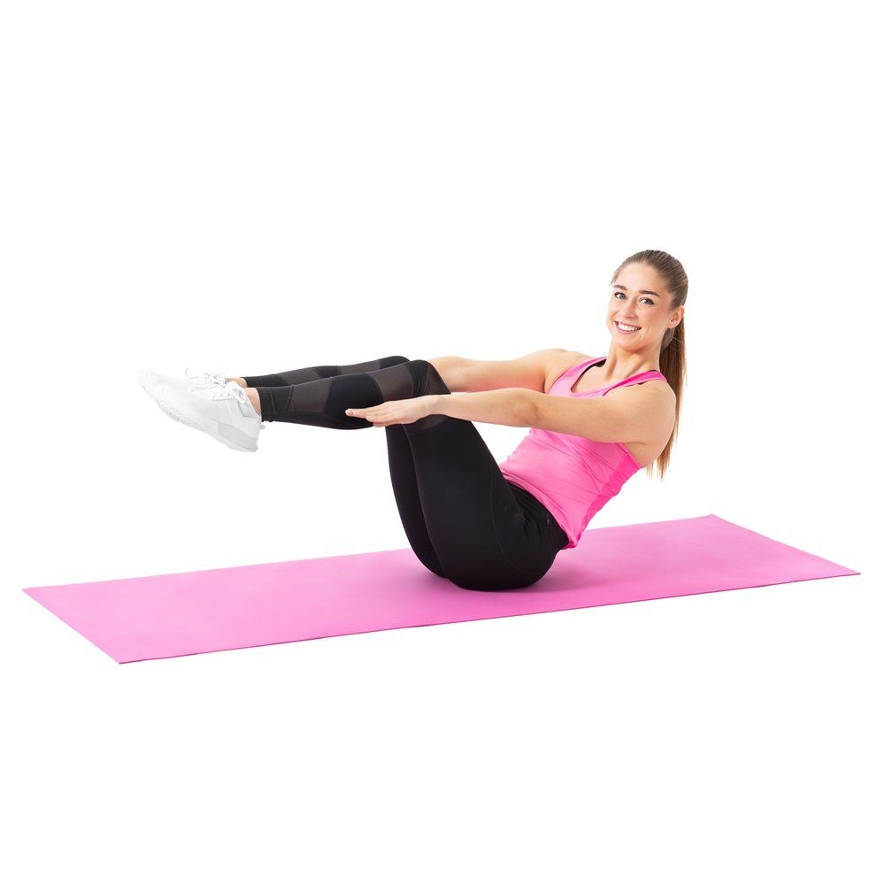 Atom Yoga- og treningsmatte 3mm - Rosa