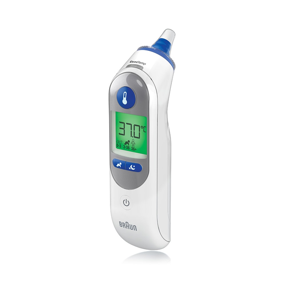 Digitalt øretermometer Braun Thermoscan 7+ IRT6525WE med minnefunksjon