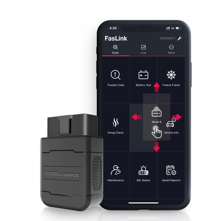 OBD ELM327 Bluetooth 4.2 bildiagnostikk for Apple og Android