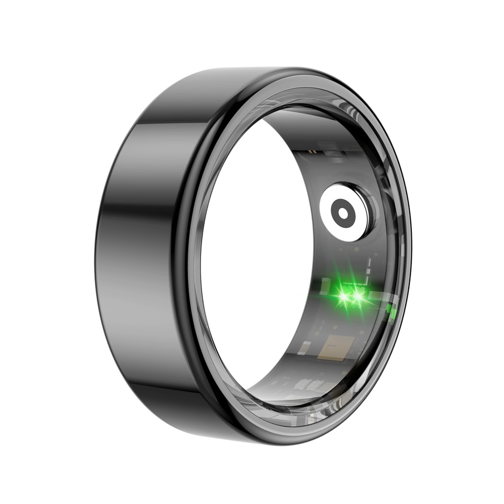 Maxlife Smart Ring Størrelse 12 - Svart MXSR-100