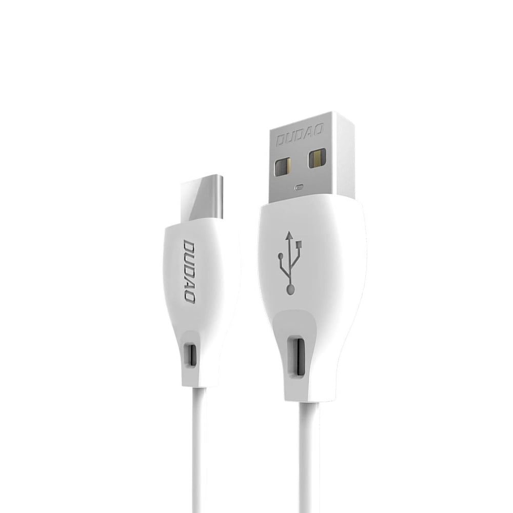 Dudao USB-C-kabel 2,1A 1 - Hvit