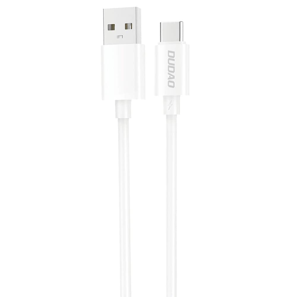 Dudao USB-C-kabel 2A 1m - Hvit