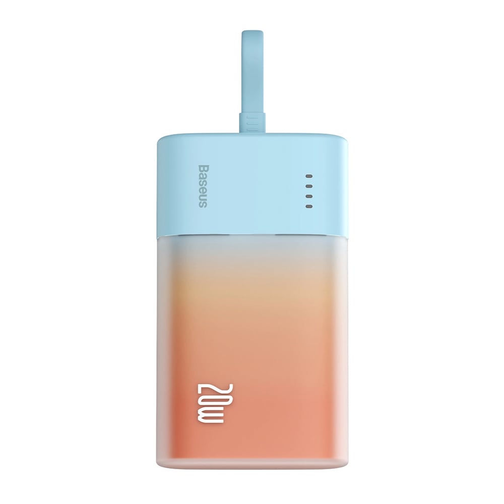 Baseus Popsicle powerbank 5200mAh 20W med lynkabel og sommerlige farger