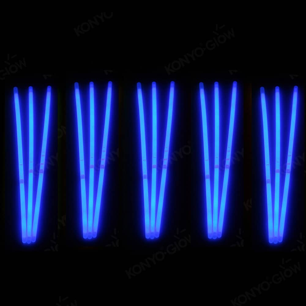 Glowsticks 100-Pk armbånd i Blå farge