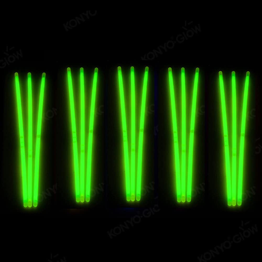 Glowsticks 100-Pk armbånd i Grønn farge