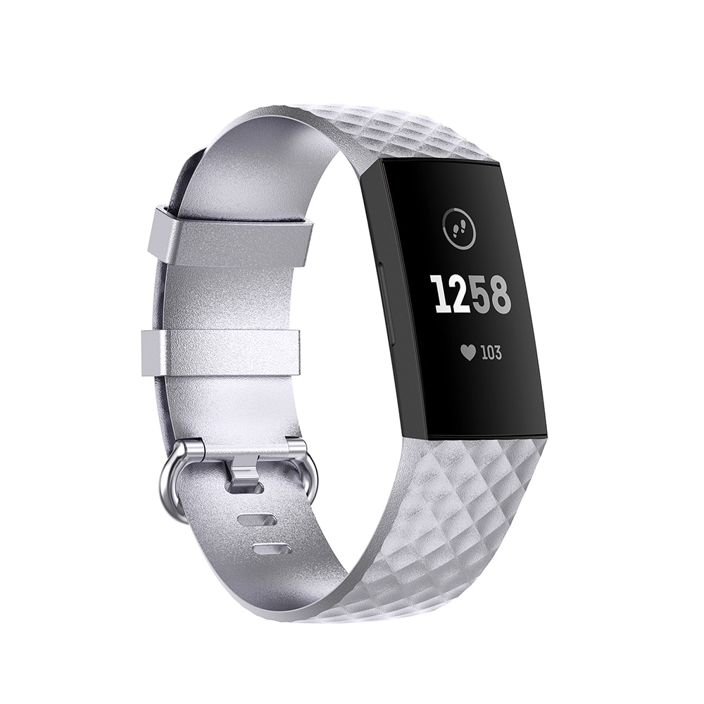Armbånd Fitbit Charge4 / Charge3 S Sølv